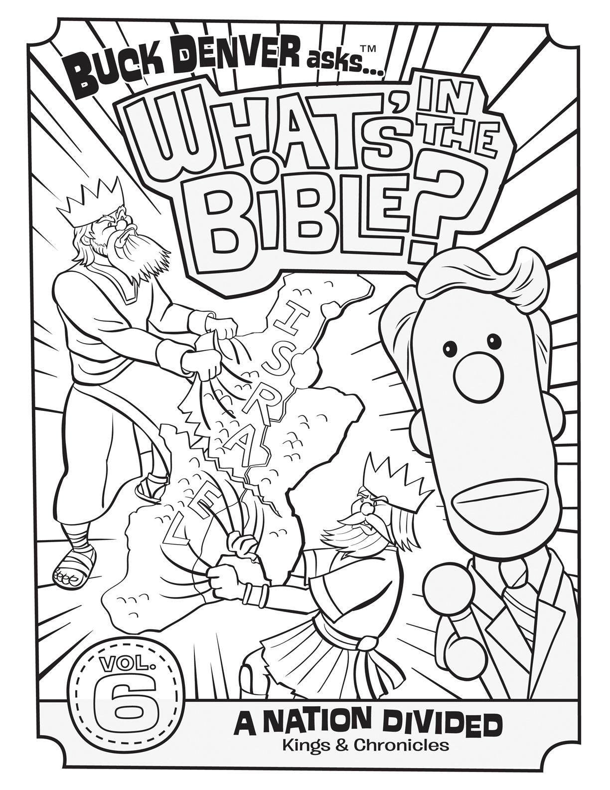 Coloring Page DVD 6 Whats in the Bible