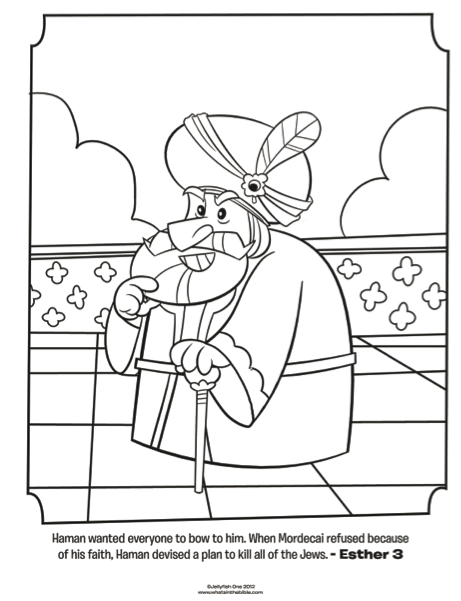 esther coloring pages bible - photo #11