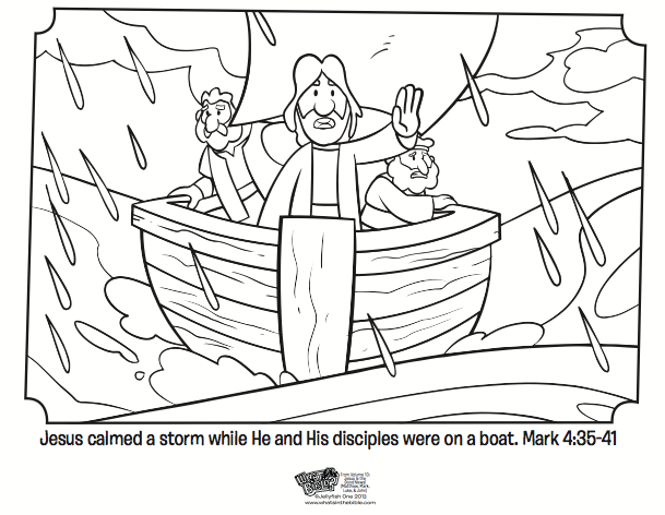 gangway to galilee coloring pages - photo #40