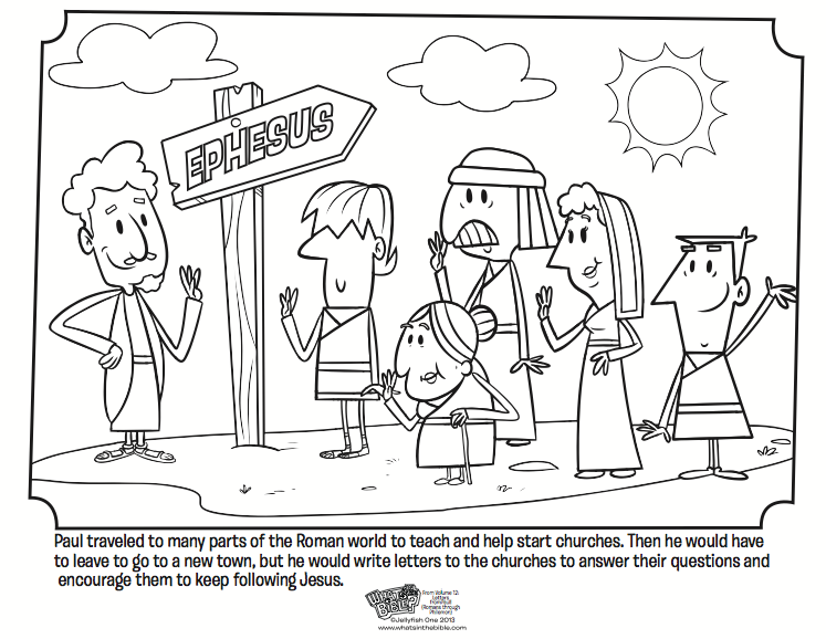 a church chose helpers coloring pages - photo #3