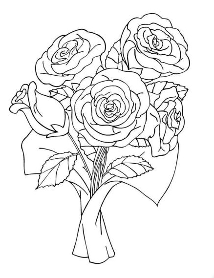 Eleven Best Valentine’s Coloring Pages