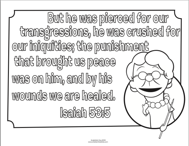 i is for isaiah coloring pages - photo #28