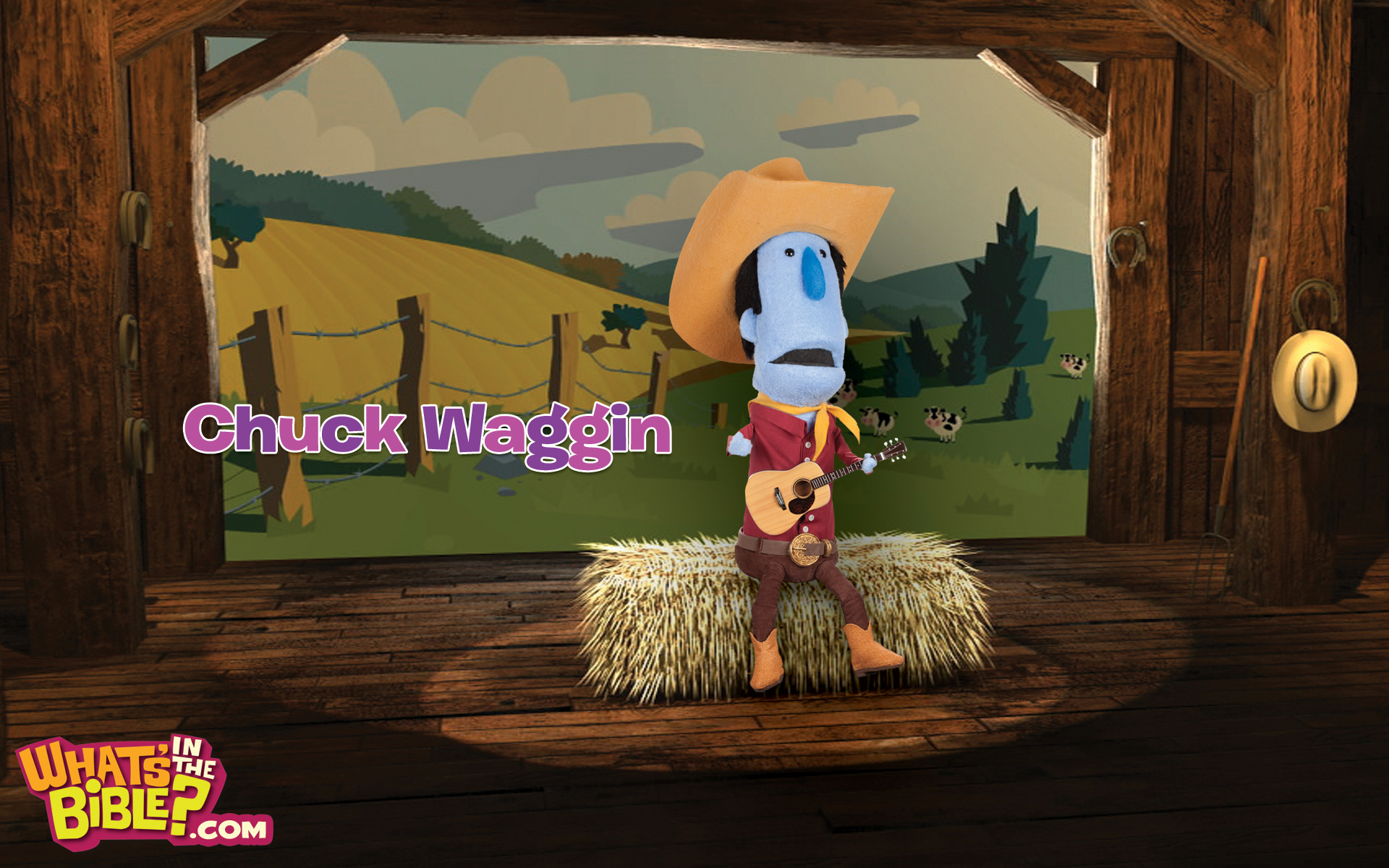 Chuck waggin wallpaper whats in the bible