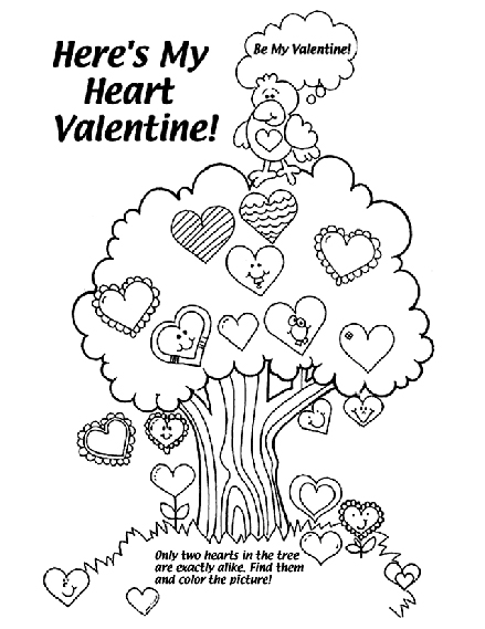 valentine bible coloring pages - photo #16