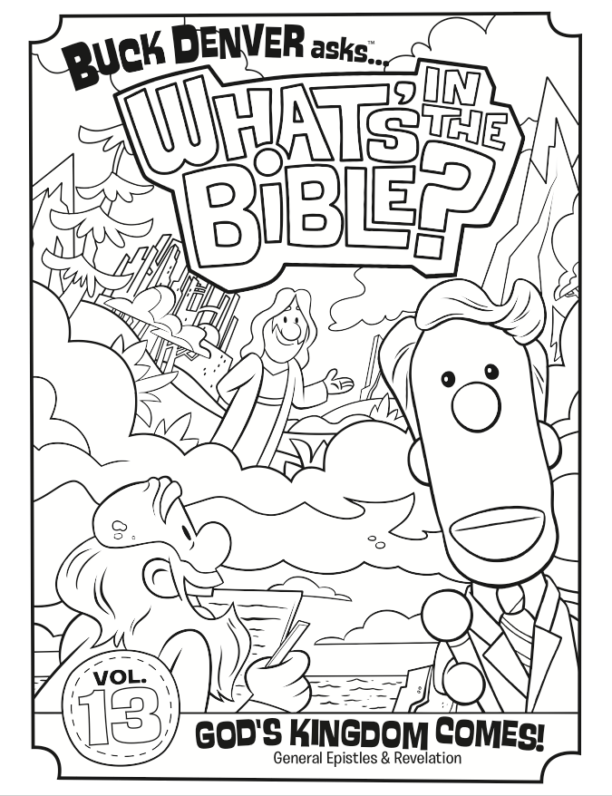 Volume 13 General Epistles And Revelation Dvd Coloring Page - Whats In