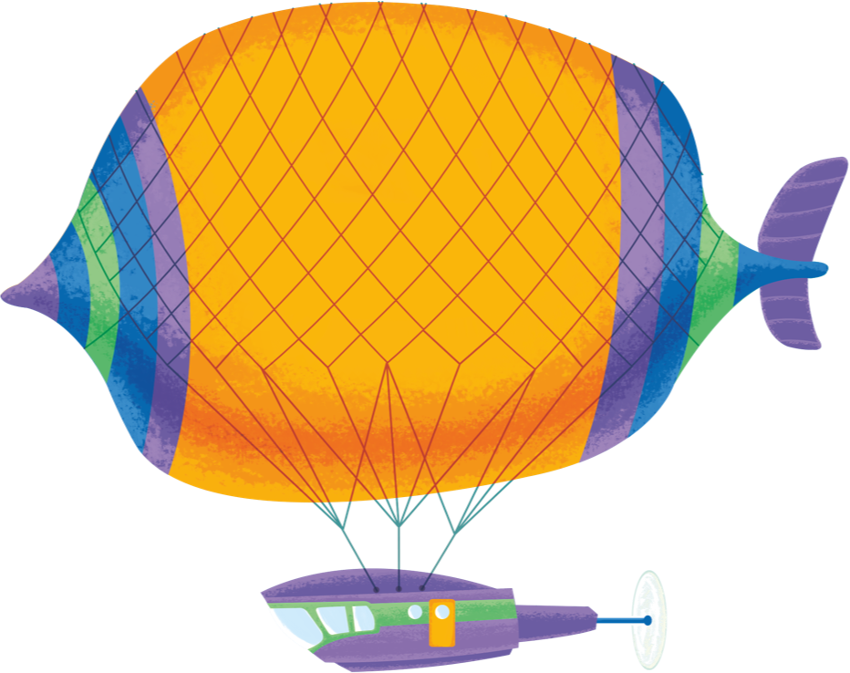 Nickelodeon Blimp Transparent